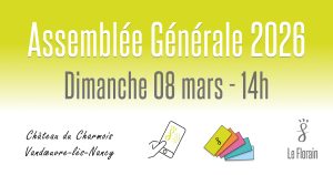 Lire la suite à propos de l’article Rendez-vous le 08 mars 2026 pour notre Assemblée Générale